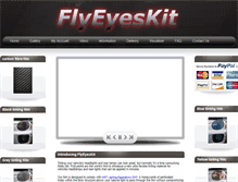 Tablet Screenshot of flyeyeskit.co.uk